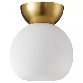 Накладной светильник iLamp Mono C6079-1 GD+WH
