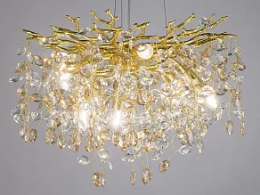 Подвесная люстра LUMINA DECO Brevia LDP 8027-800 GD