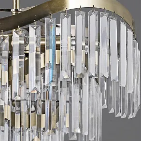 Подвесная люстра ILLUMICO IL3475 IL3475-8PSQ-25AB ELITE