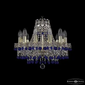 Подвесная люстра Bohemia Ivele Crystal 1410 1410/12/141 G V3001