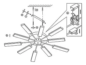 Потолочная люстра Globo Varazze 67066-10D