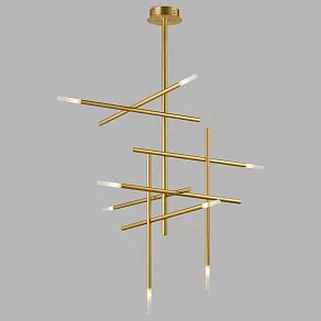 Люстра на штанге Imperiumloft Traverse Gold TRAVERSE01