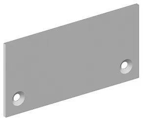 Заглушка для профиля Donel  DNCAP18513Alu