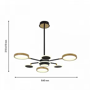 Люстра на штанге F-promo Hybrid 4687-7P
