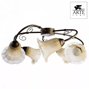 Потолочная люстра Arte Lamp Mormorio A9361PL-5BR