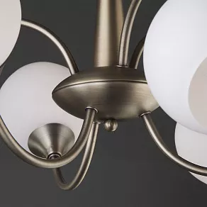 Подвесная люстра Eurosvet Nola 60071/6 античная бронза