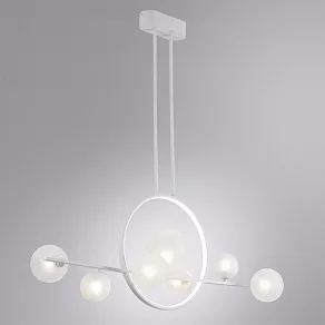 Люстра на штанге Arte Lamp Saturn A7791SP-59WH