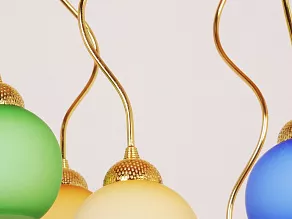 Потолочная люстра Doge Luce 111 357PL6GO-MIX