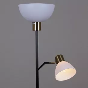 Торшер с подсветкой Reluce 20133 20133-0.6-02 BK+GD