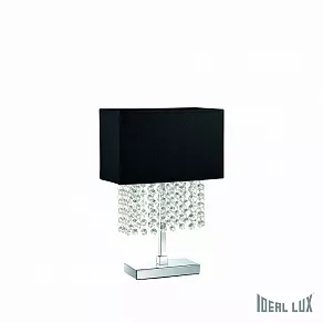 Настольная лампа декоративная Ideal Lux Phoenix PHOENIX TL1 NERO