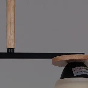 Светильник на штанге Reluce 11630 11630-0.3-03 BK+WOOD