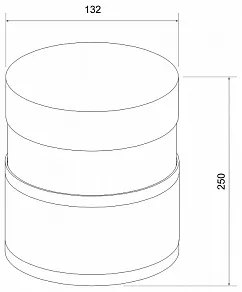 Наземный низкий светильник Elektrostandard Techno 1531 TECHNO LED