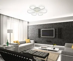 Потолочная люстра Natali Kovaltseva COBRA LED LAMPS 81121/7C