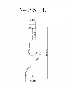 Подвесной светильник Moderli TRUE V4085-PL