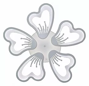 Потолочная люстра Natali Kovaltseva Smart home LED LAMPS 81215