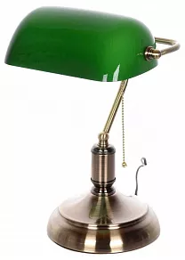 Настольная лампа декоративная LUMINA DECO Banker LDT 305 GR