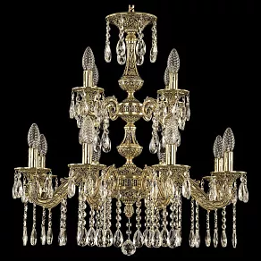 Подвесная люстра Bohemia Ivele Crystal 7102 71102/8+4/210/2d A GB