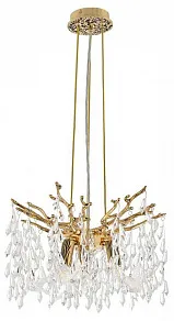 Подвесная люстра Arte Milano Веточка 230110.360.3.E14.G1 GB BRD-Clear