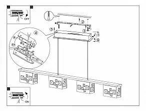 Подвесная люстра Eglo Tresana 94293