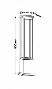 Наземный низкий светильник Italline  IT9020
