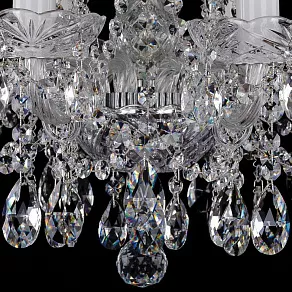 Подвесная люстра Bohemia Ivele Crystal 1413 1413/8/165/Ni