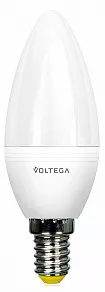 Лампа светодиодная Voltega Simple E14 6Вт 2800K 5727