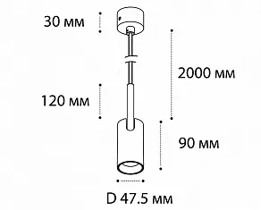 Подвесной светильник Italline DL 3038 DL 3038 black/gold