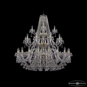 Подвесная люстра Bohemia Ivele Crystal 1409 1409/20+10+5/460/3d G