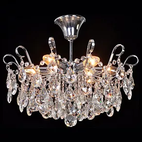 Люстра на штанге Natali Kovaltseva Happy Diamonds I HAPPY DIAMONDS I 11546/6C CHROME