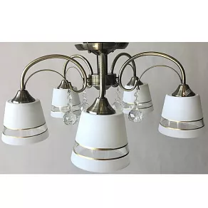 Люстра на штанге Imex MD.0345 MD.0345-5-S AB