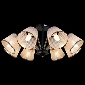 Люстра на штанге ILLUMICO  IL0344-8CSQ-79 BK AB