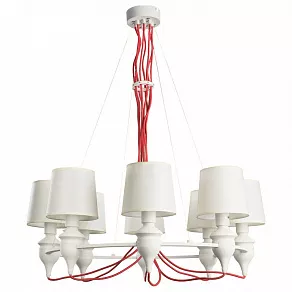 Подвесная люстра Arte Lamp Sergio A3325LM-8WH