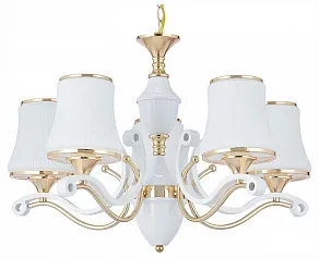 Подвесная люстра Arte Milano Florentia-3987 303987/5 Wh/Gd