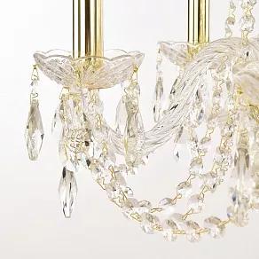 Подвесная люстра Bohemia Ivele Crystal 1402 1402/5/141/G