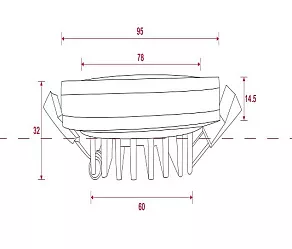Встраиваемый светильник Maytoni Phanton DL2001-L12W
