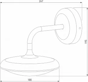 Светильник на штанге Elektrostandard Portal 35162/D