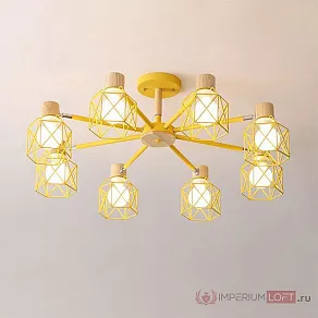 Люстра на штанге Imperiumloft Corf Yellow CORF-B01