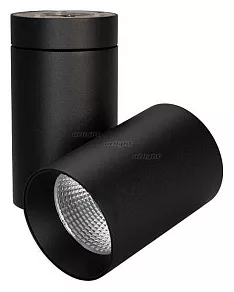 Светильник на штанге Arlight SP-POLO-SURFACE-TURN-R85-15W Day4000 (BK-BK, 40 deg) 027560