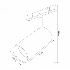 Светильник на штанге Uniel ULB-M60 UL-00008741