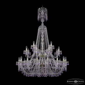 Подвесная люстра Bohemia Ivele Crystal 1410 1410/16+8+4/400/XL-162/2d G V7010