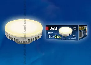 Лампа светодиодная Uniel  GX70 10Вт 2700K 07165