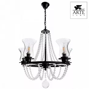 Подвесная люстра Arte Lamp Malia A6586LM-5BK