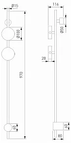 Бра Elektrostandard Illume 40154/LED