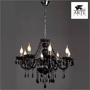 Подвесная люстра Arte Lamp Teatro A3964LM-8BK