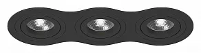 Встраиваемый светильник Lightstar Intero 16 triple round i637070707
