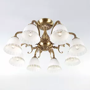 Люстра на штанге Eurosvet Campina 60107/8 античная бронза