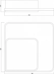 Накладной светильник Moderli Silectra V1013-CL