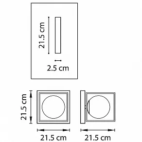 Накладной светильник Lightstar Gabbia 732617