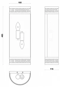 Накладной светильник Favourite Exortivus 4011-2W