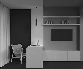 Подвесной светильник Maytoni Focus Design P038PL-01B